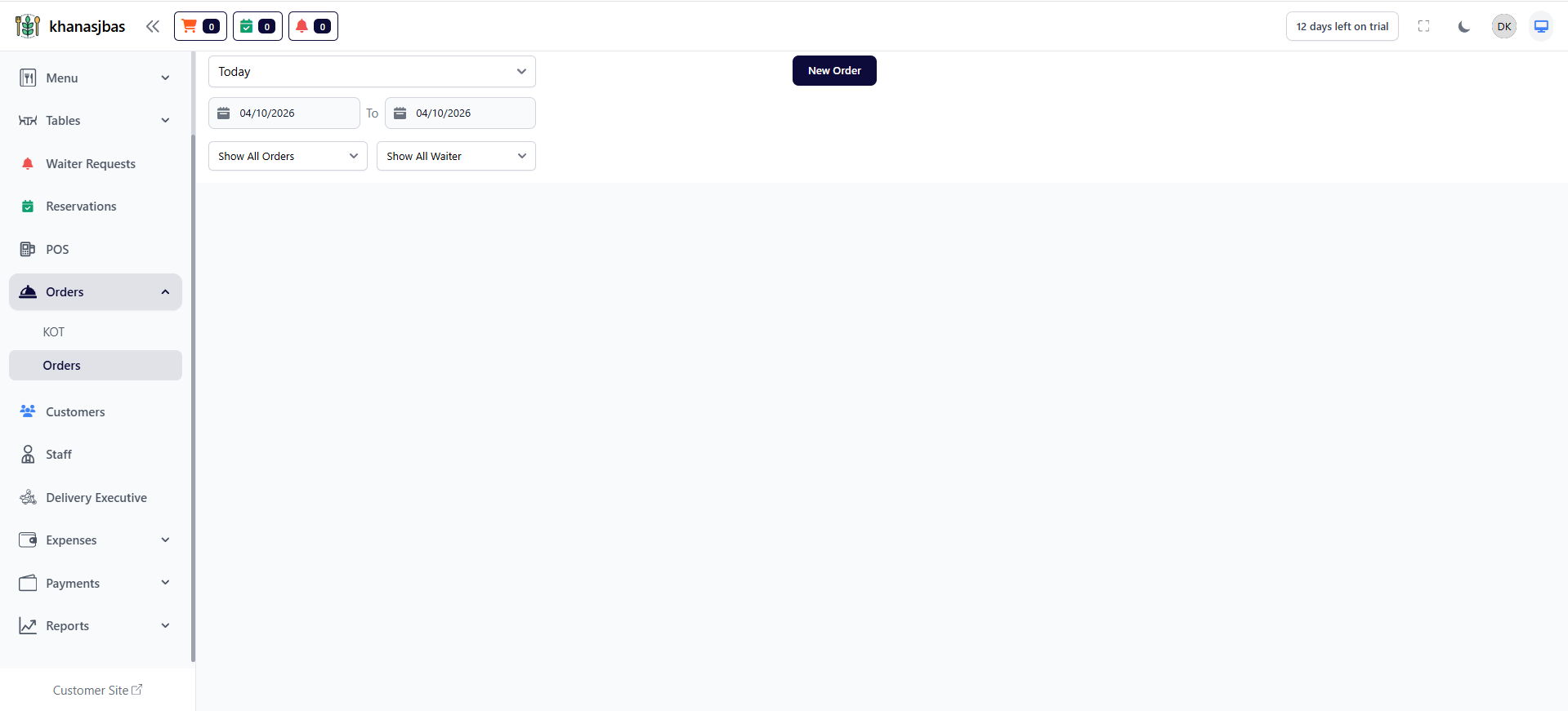 Orders Management Image
